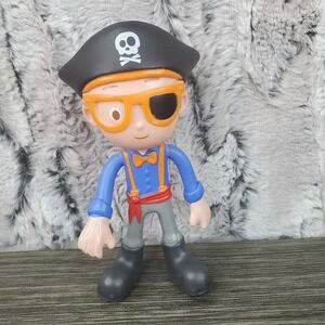 Blippi Bendables Pirate Rubber 4.5" Action Figure
